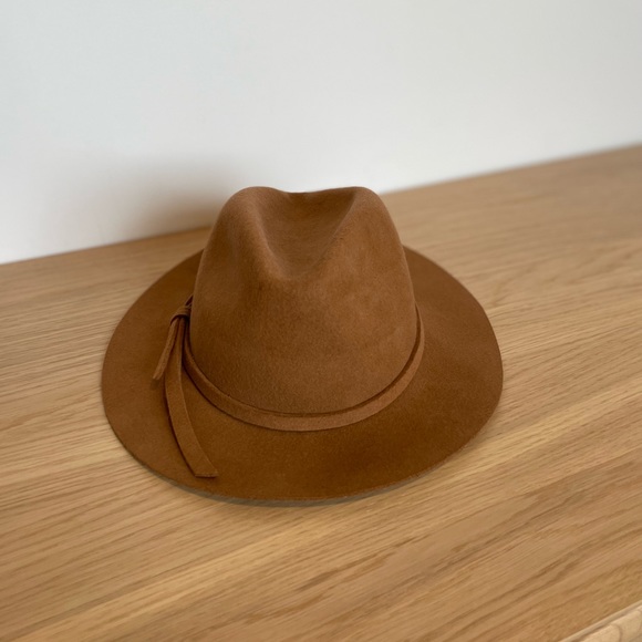 Prana Fedora Wide Brim Wool Hat - Picture 4 of 4